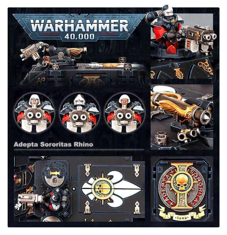 Games Workshop Adepta Sororitas Rhino